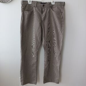 Banana Republic Men's Tan Striped Pants Size 36/32 US